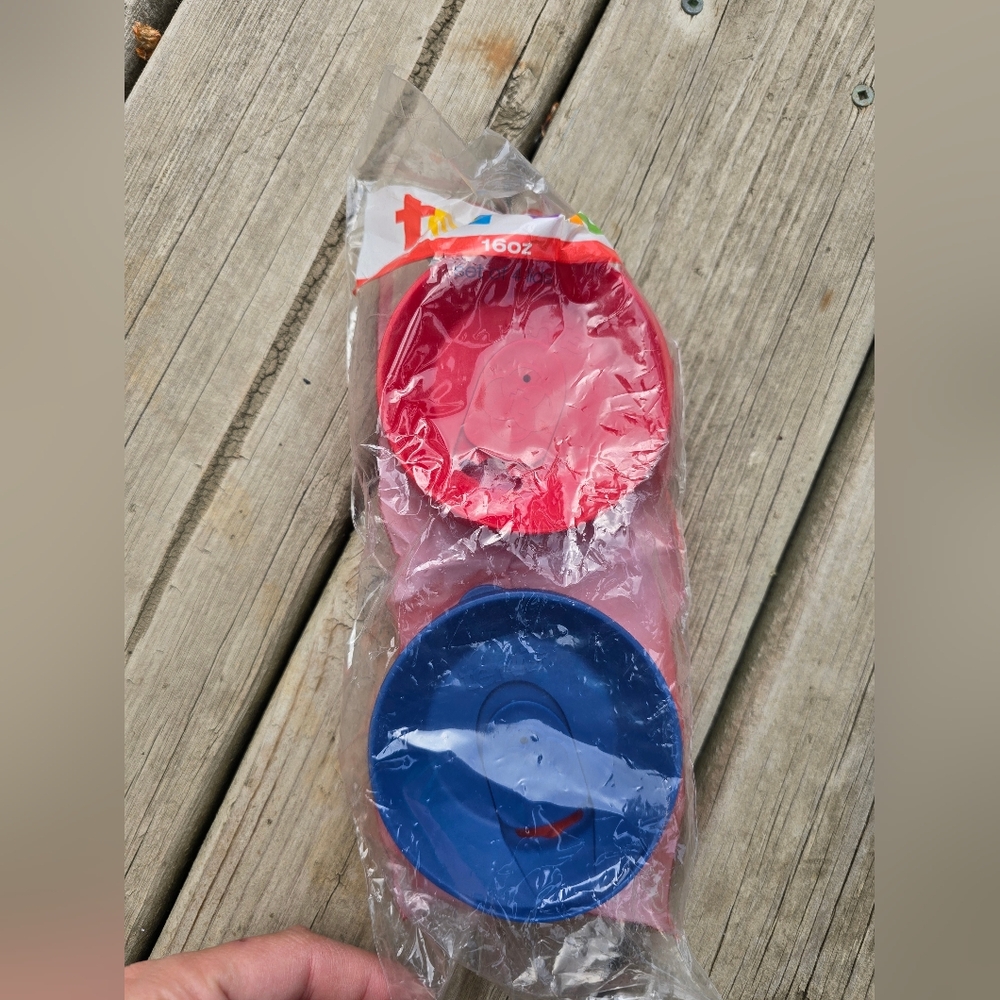 Colored 16oz Tervis Plastic Lids Set